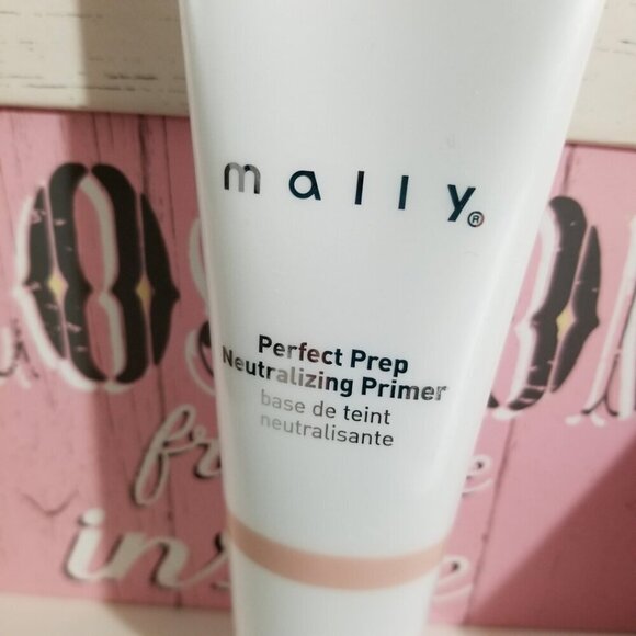 Large Size Mally Perfect Prep Neutralizing Primer Tones Down Redness NEW - Picture 3 of 10